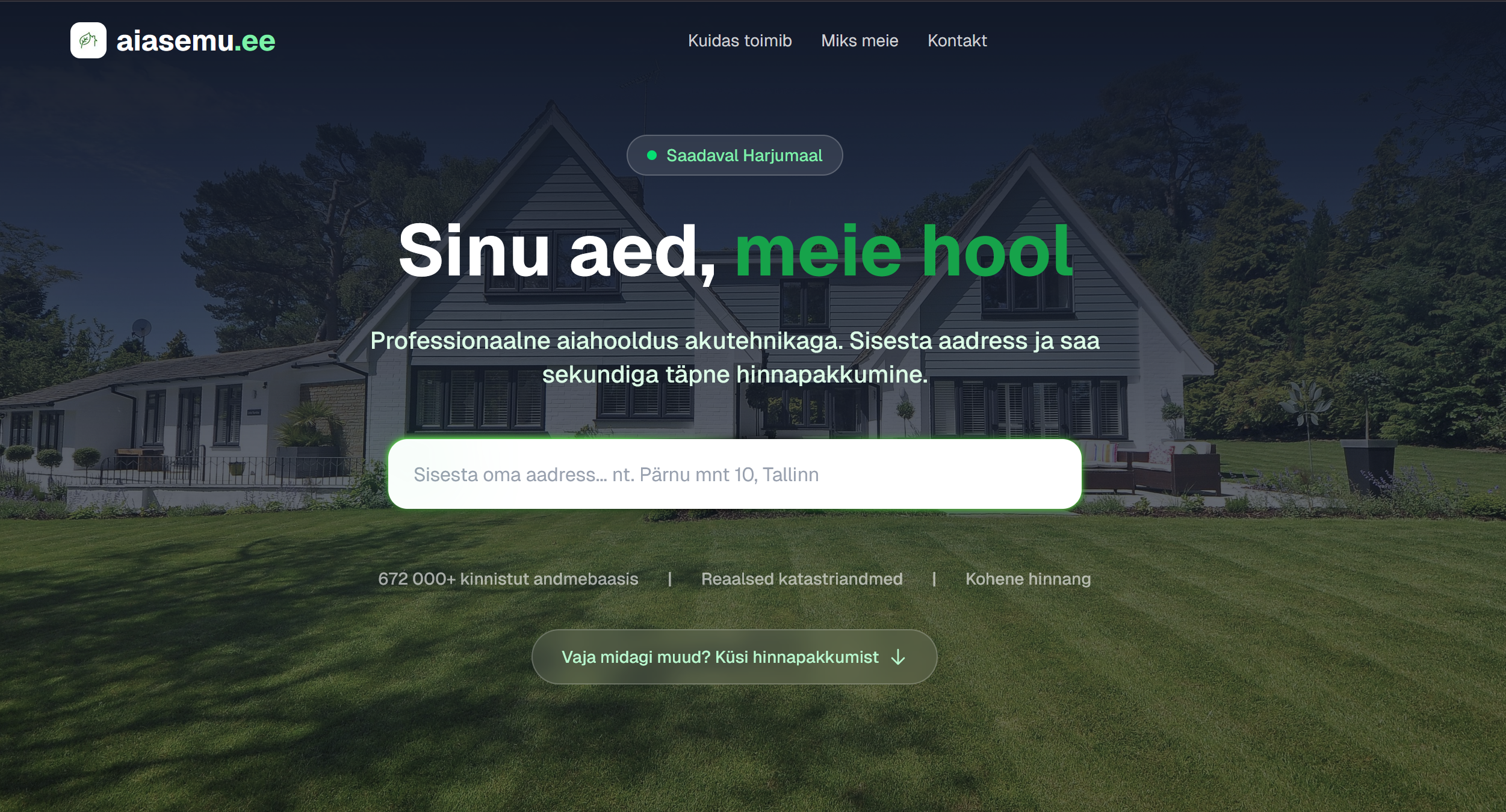 Aiasemu: AI Pricing & Booking