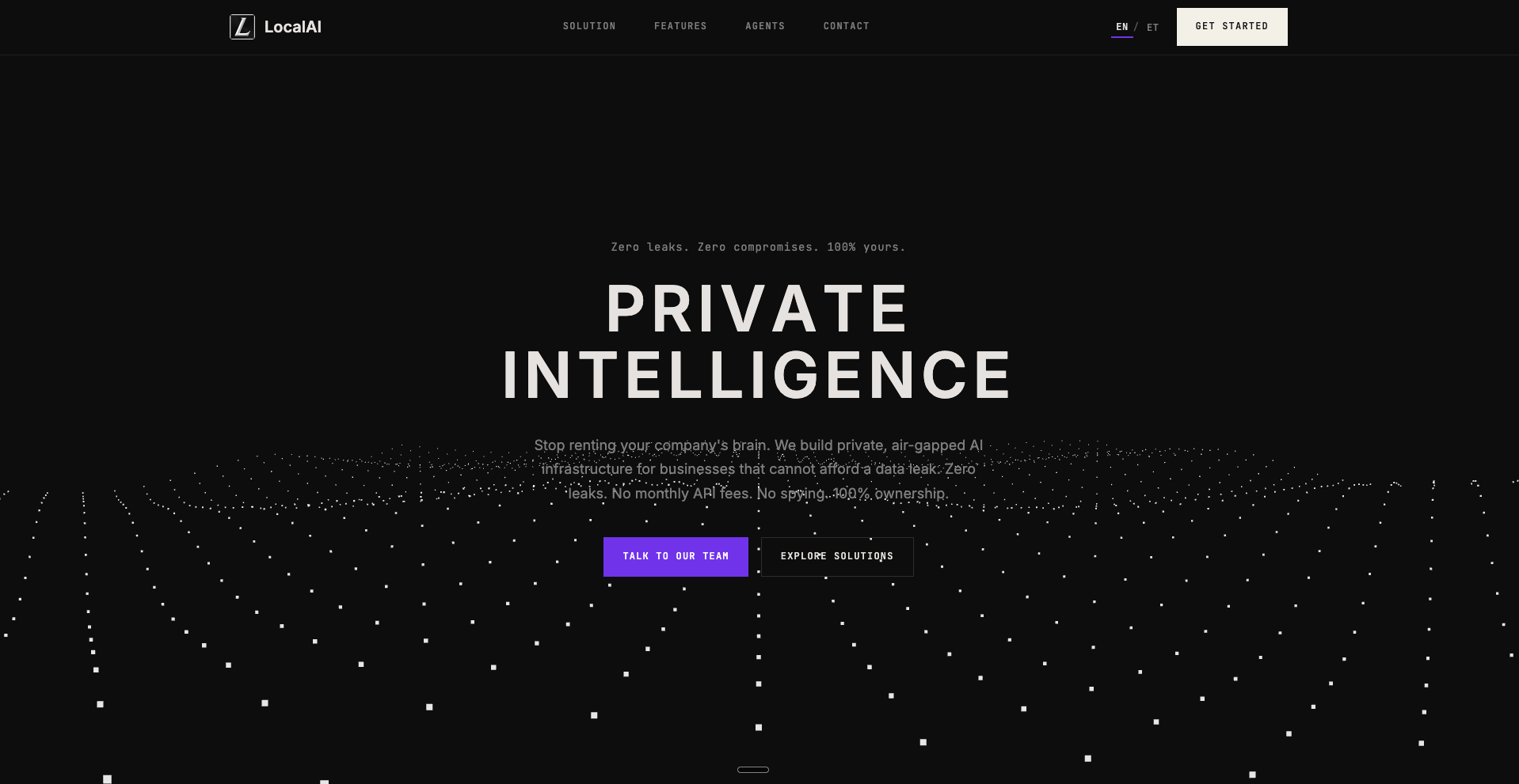 LocalAI: Private Intelligence